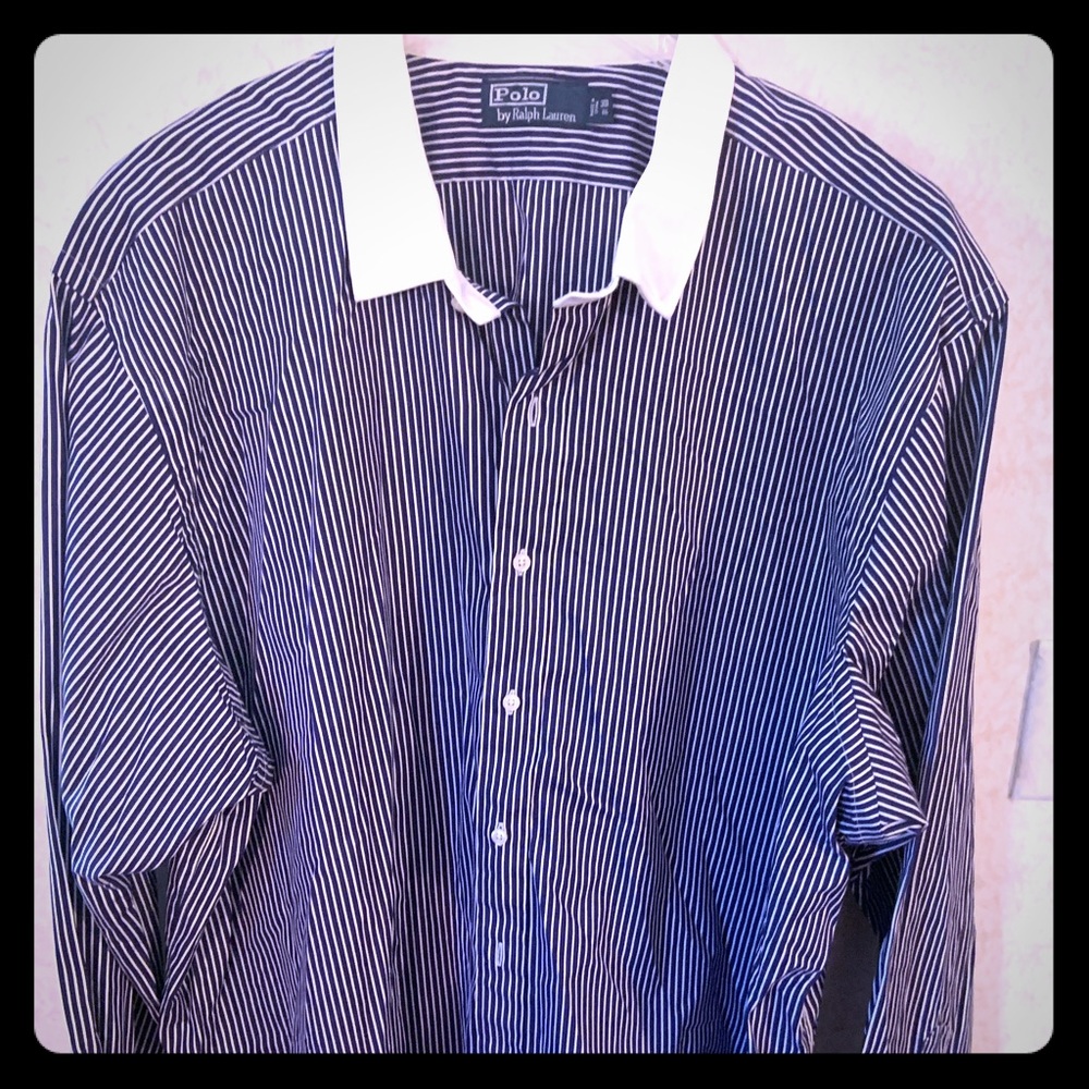 Long sleeve Polo collar shirt